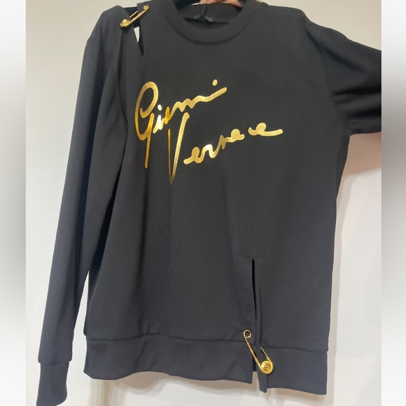 Authentic NEW Versace safety Pin sweater - Picture 6 of 16